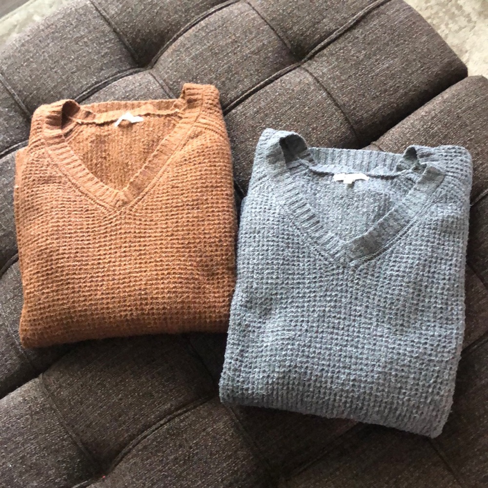 Maurices waffle knit sweater bundle size small